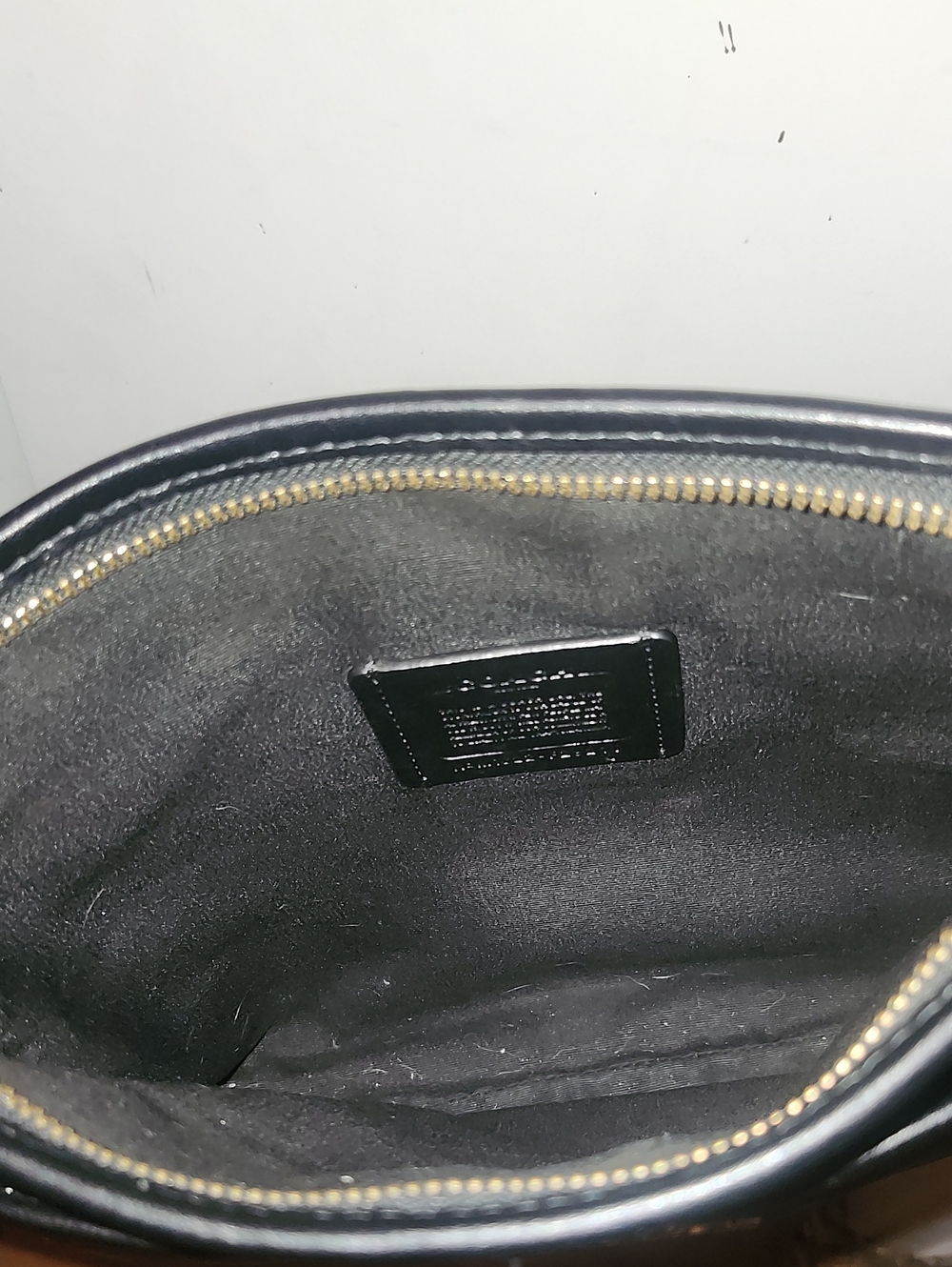 Coach Signature Messenger Bag in Brown and Black Straps Are Perfect . Zipper Gli - Picture 6 of 11